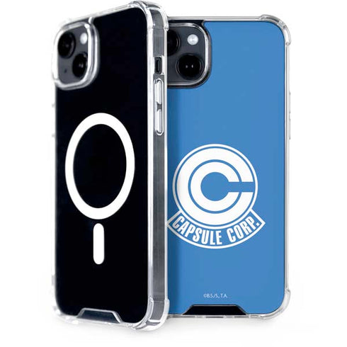 Dragon Ball Z Capsule Corp iPhone 15 MagSafe Case