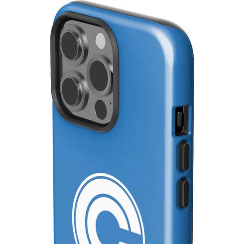 Dragon Ball Z Capsule Corp iPhone 15 Pro Impact Case