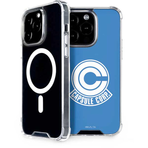 Dragon Ball Z Capsule Corp iPhone 15 Pro MagSafe Case