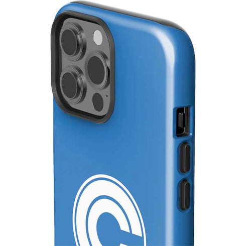 Dragon Ball Z Capsule Corp iPhone 15 Pro Max Impact Case