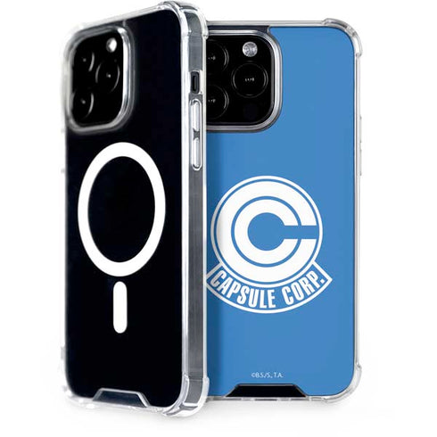 Dragon Ball Z Capsule Corp iPhone 15 Pro Max MagSafe Case