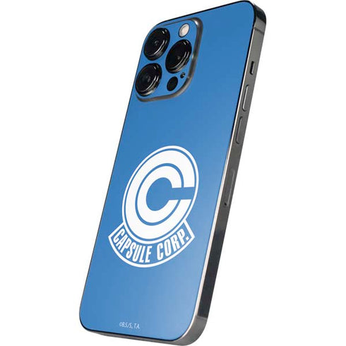 Dragon Ball Z Capsule Corp iPhone 15 Pro Max Skin