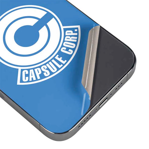 Dragon Ball Z Capsule Corp iPhone 15 Pro Max Skin