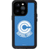 Dragon Ball Z Capsule Corp iPhone 15 Pro Waterproof Case