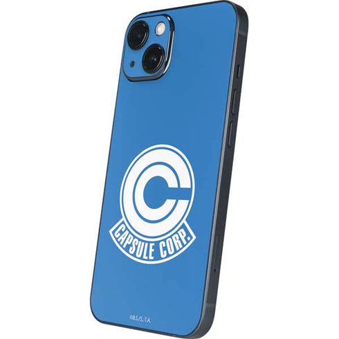 Dragon Ball Z Capsule Corp iPhone 15 Skin
