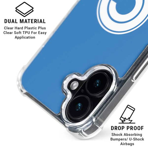 Dragon Ball Z Capsule Corp iPhone 16 Clear Case