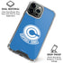 Dragon Ball Z Capsule Corp iPhone 16 Pro Max Clear Case