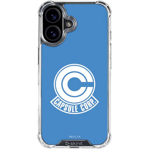 Dragon Ball Z Capsule Corp iPhone 17 Clear Case