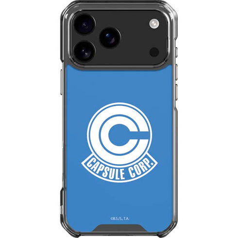 Dragon Ball Z Capsule Corp iPhone 18 Pro Max Clear Case