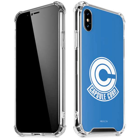 Dragon Ball Z Capsule Corp iPhone XS Max Clear Case