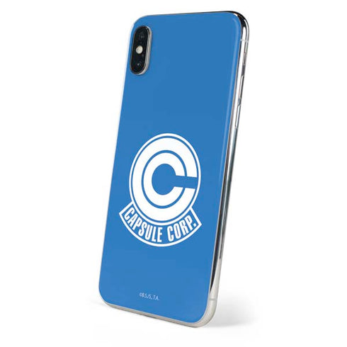 Dragon Ball Z Capsule Corp iPhone XS Max Skin