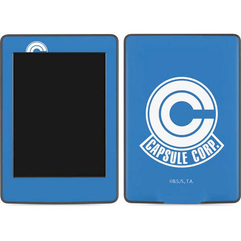 Dragon Ball Z Capsule Corp Amazon Kindle Skin