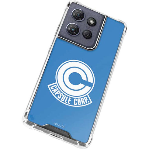 Dragon Ball Z Capsule Corp Moto G 5G (2025) Clear Case