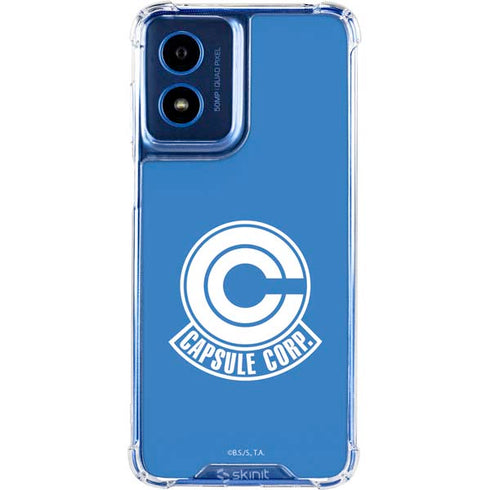 Dragon Ball Z Capsule Corp Moto G 5G (2024) Clear Case