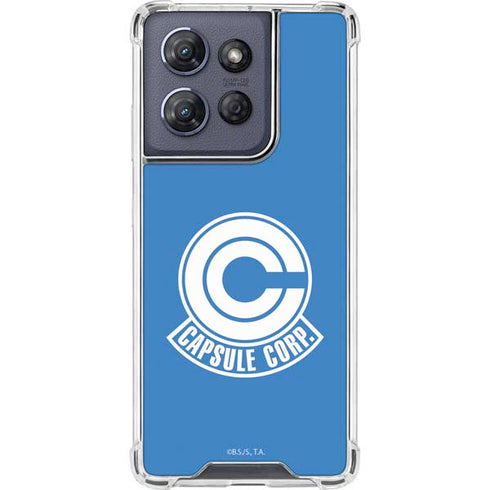 Dragon Ball Z Capsule Corp Moto G Stylus 5G (2025) Clear Case