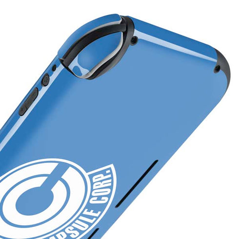 Dragon Ball Z Capsule Corp Nintendo Switch Lite Skin