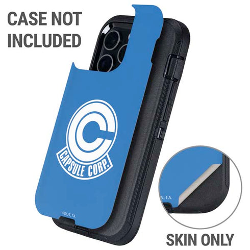 Dragon Ball Z Capsule Corp Otterbox Defender iPhone Skin
