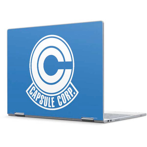 Dragon Ball Z Capsule Corp Pixelbook Skin