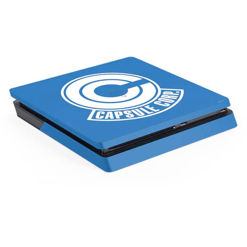 Dragon Ball Z Capsule Corp PS4 Slim Skin