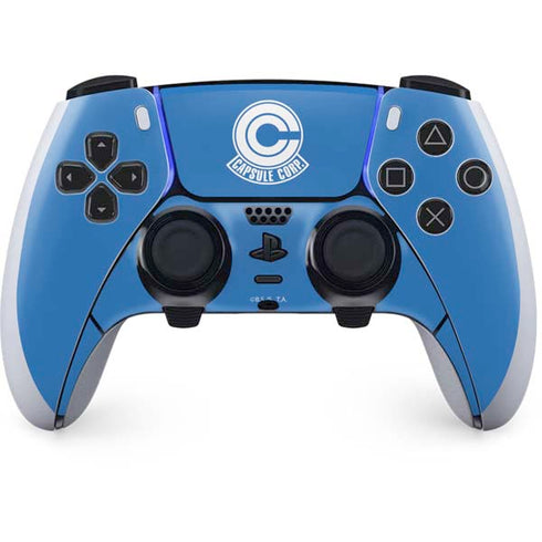 Dragon Ball Z Capsule Corp PS5 DualSense Edge Pro Controller Skin