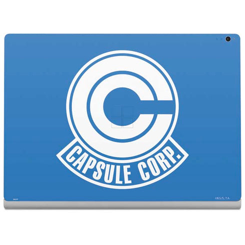 Dragon Ball Z Capsule Corp Surface Book 2 15in Skin