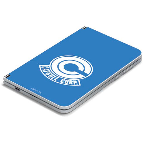 Dragon Ball Z Capsule Corp Surface Duo Skin