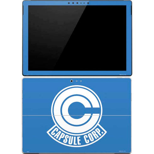 Dragon Ball Z Capsule Corp Surface Pro 4 Skin