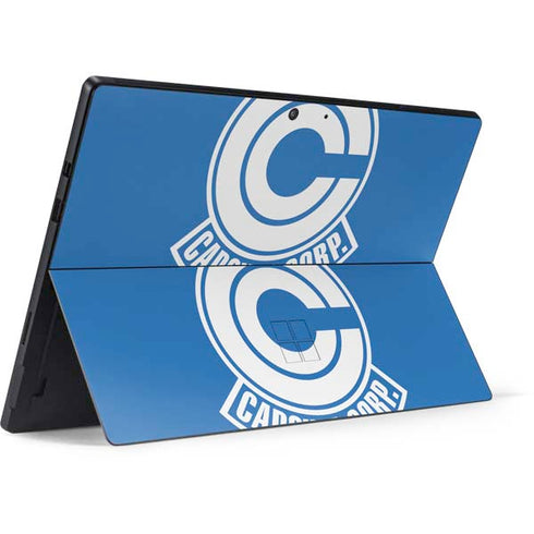Dragon Ball Z Capsule Corp Surface Pro 7 Skin