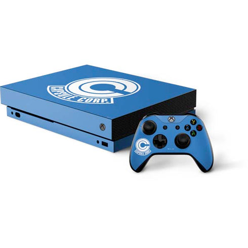 Dragon Ball Z Capsule Corp Xbox One Skins