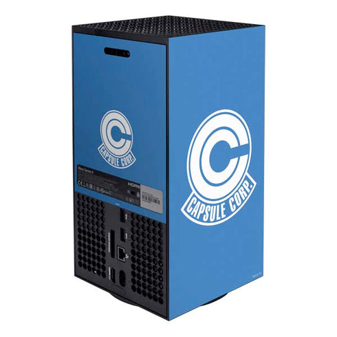 Dragon Ball Z Capsule Corp Xbox Series X Bundle Skin