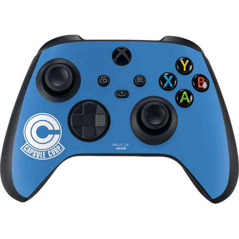 Dragon Ball Z Capsule Corp Xbox Series X Controller Skin