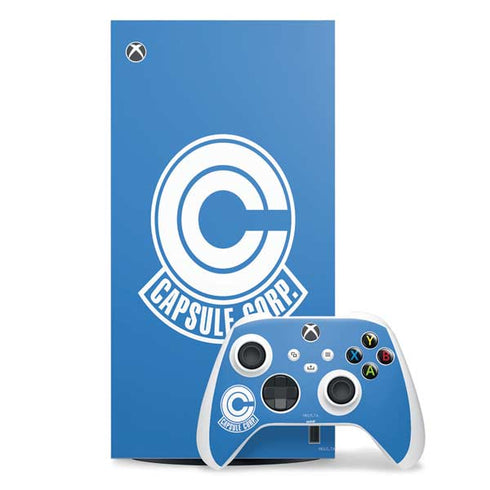 Dragon Ball Z Capsule Corp Xbox Series X Skins