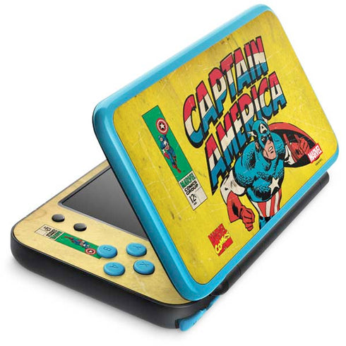 Marvel Classic Comics Captain America Nintendo Skins