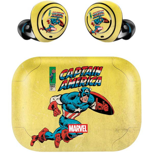 Marvel Classic Comics Captain America Amazon Echo Buds Skin