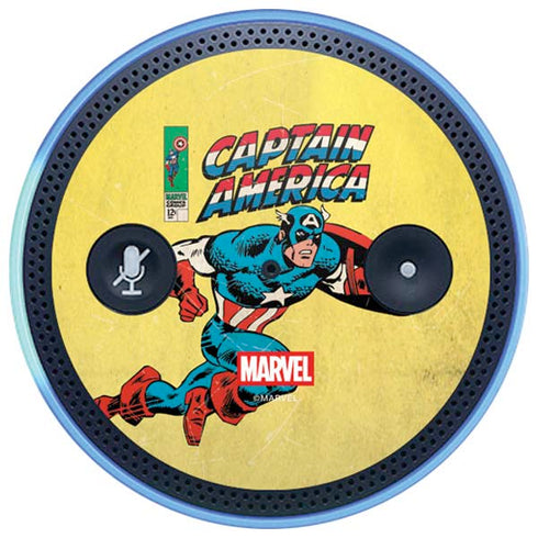 Marvel Classic Comics Captain America Amazon Echo Skin