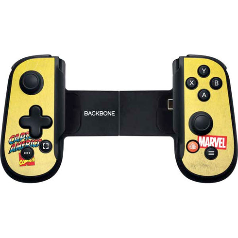 Marvel Classic Comics Captain America Backbone One for iPhone Game Controller Skin