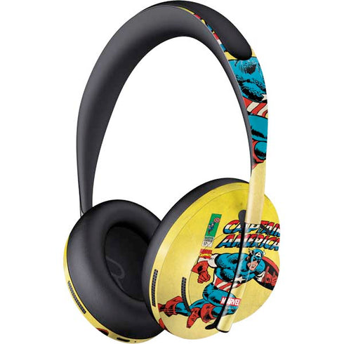 Marvel Classic Comics Captain America Bose Noise Cancelling Headphones 700 Skin