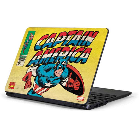 Marvel Classic Comics Captain America Samsung Chromebook Skin