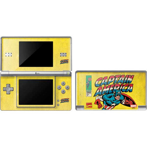Marvel Classic Comics Captain America DS Lite Skin