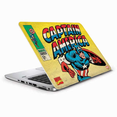 Marvel Classic Comics Captain America HP Elitebook Skin