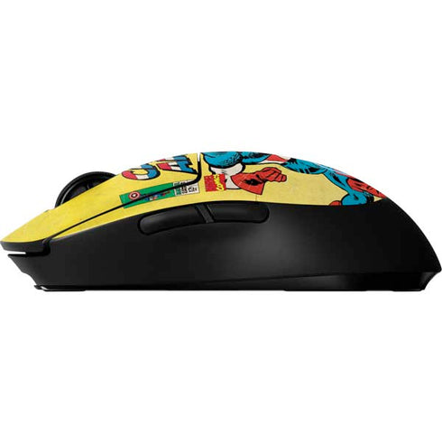 Marvel Classic Comics Captain America G Pro Wireless Gaming Mouse Skin