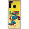 Marvel Classic Comics Captain America Galaxy A21 Clear Case