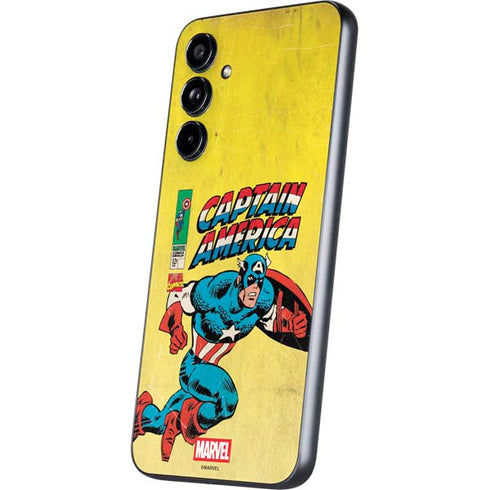 Marvel Classic Comics Captain America Galaxy A54 5G Skin