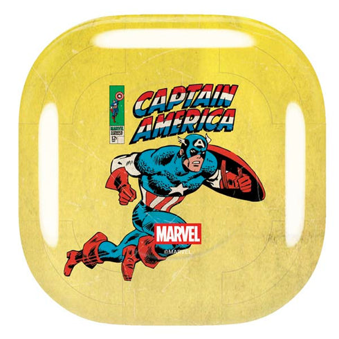 Marvel Classic Comics Captain America Galaxy Buds Live Skin
