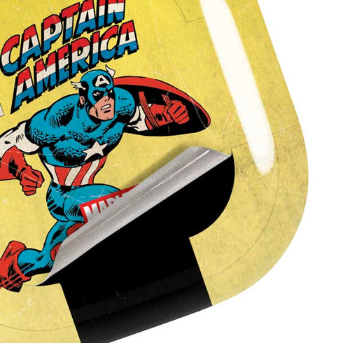 Marvel Classic Comics Captain America Galaxy Buds Live Skin