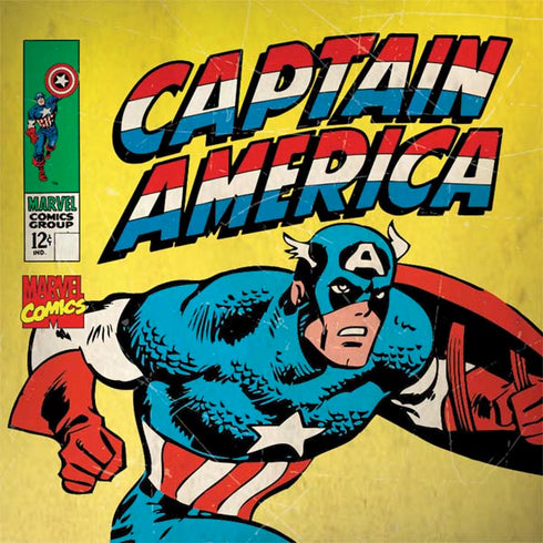 Marvel Classic Comics Captain America Galaxy Note 8 Skin