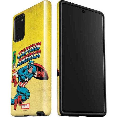 Marvel Classic Comics Captain America Galaxy Note20 5G Pro Case