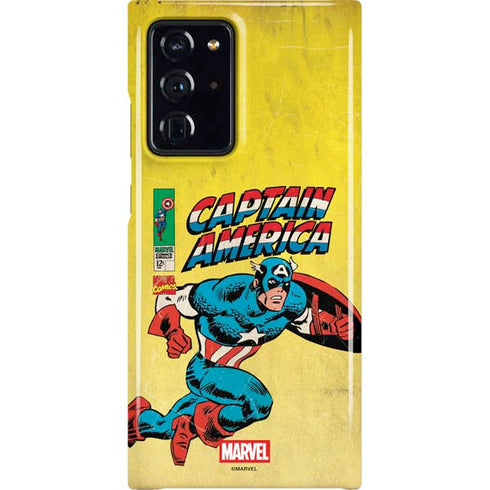 Marvel Classic Comics Captain America Galaxy Note20 Ultra 5G Lite Case