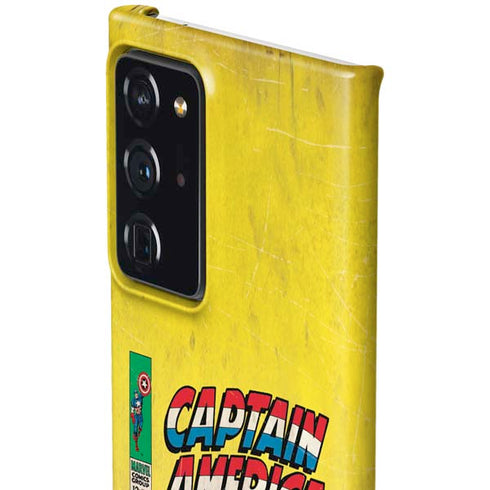 Marvel Classic Comics Captain America Galaxy Note20 Ultra 5G Lite Case