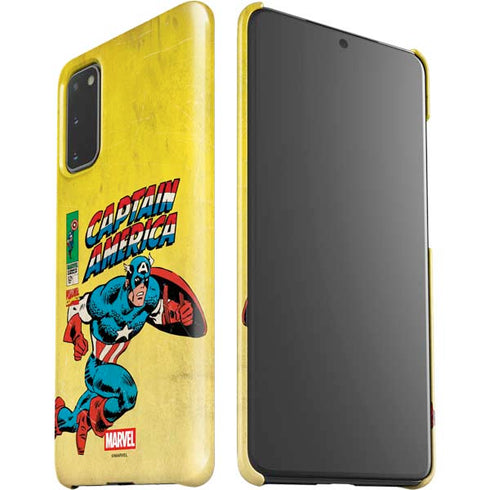 Marvel Classic Comics Captain America Galaxy S20 Lite Case